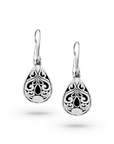Amethyst Dusk Bali Earrings