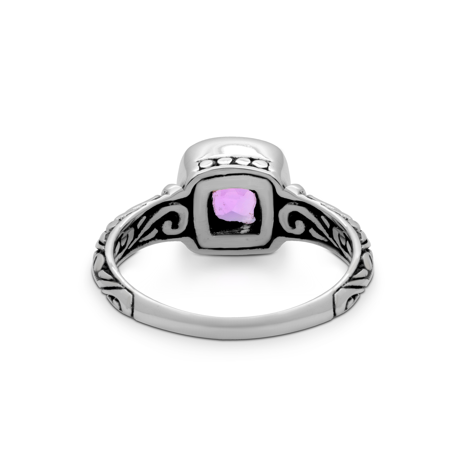 Amethyst Sterling Silver Ring