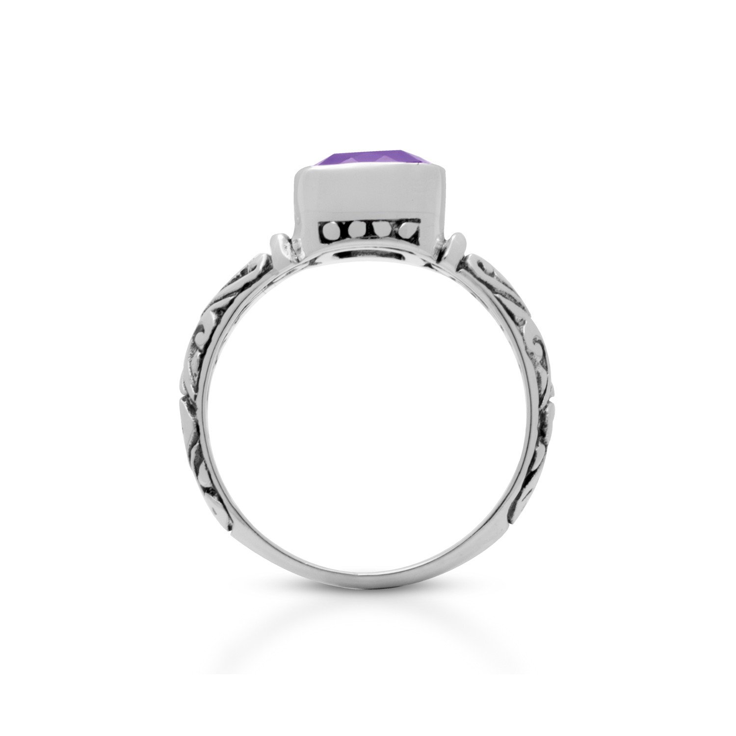 Amethyst Sterling Silver Ring
