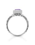 Amethyst Sterling Silver Ring