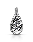 Enchanted Balinese Sterling Silver Moonstone Pendant