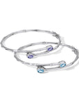 Azure & Violet Harmony Bangles