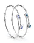 Azure & Violet Harmony Bangles