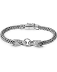 Balinese Sterling Silver Dragon Bracelet